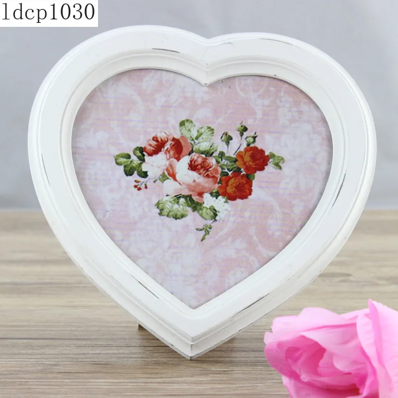 

Retro Solid Wood Photo Frame Creative Wedding Picture Frame Home Decoration Set Up Photo Studio Crafts European Photo Wall