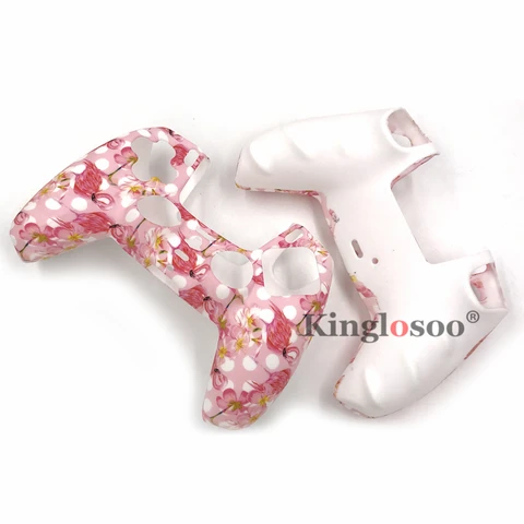 Мягкий силиконовый чехол для PS5 DualSense Controller Skin Grip для геймпада Playstation 5, резиновая защита для телефона
