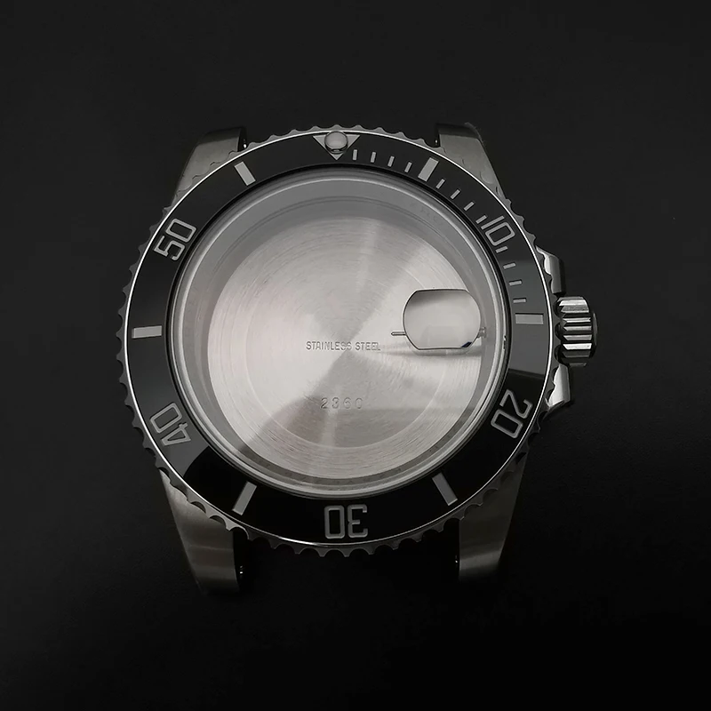 Корпус часов из нержавеющей стали 904L для подводной лодки 40 мм 116610 LN подходит