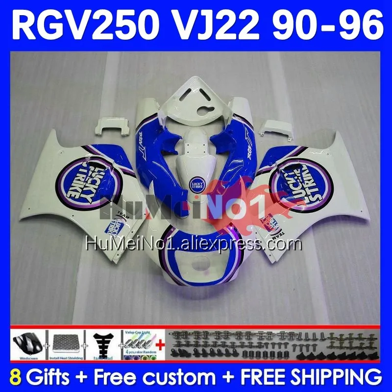 

RGV250 For SUZUKI SAPC RGV-250 VJ22 41No.133 RGV 250 90 91 92 93 94 95 96 1990 1991 1992 1993 1994 1995 1996 Fairing blue stock