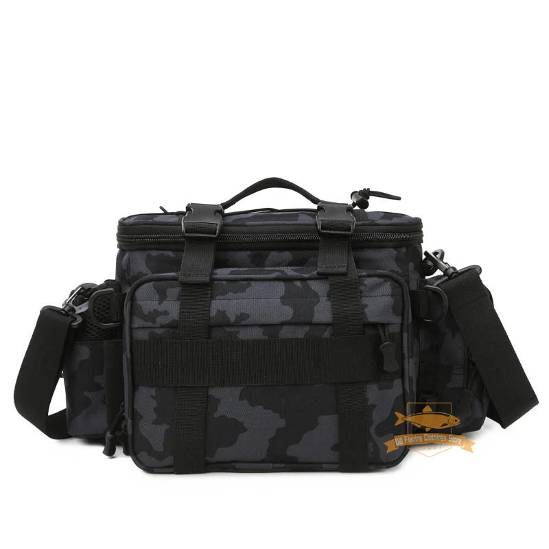 

Outdoor Sport High-capacity Multi-function Professional Fishing Bag Men One Shoulder Oblique Span Waist Bag Bait Bag Fishing Bag