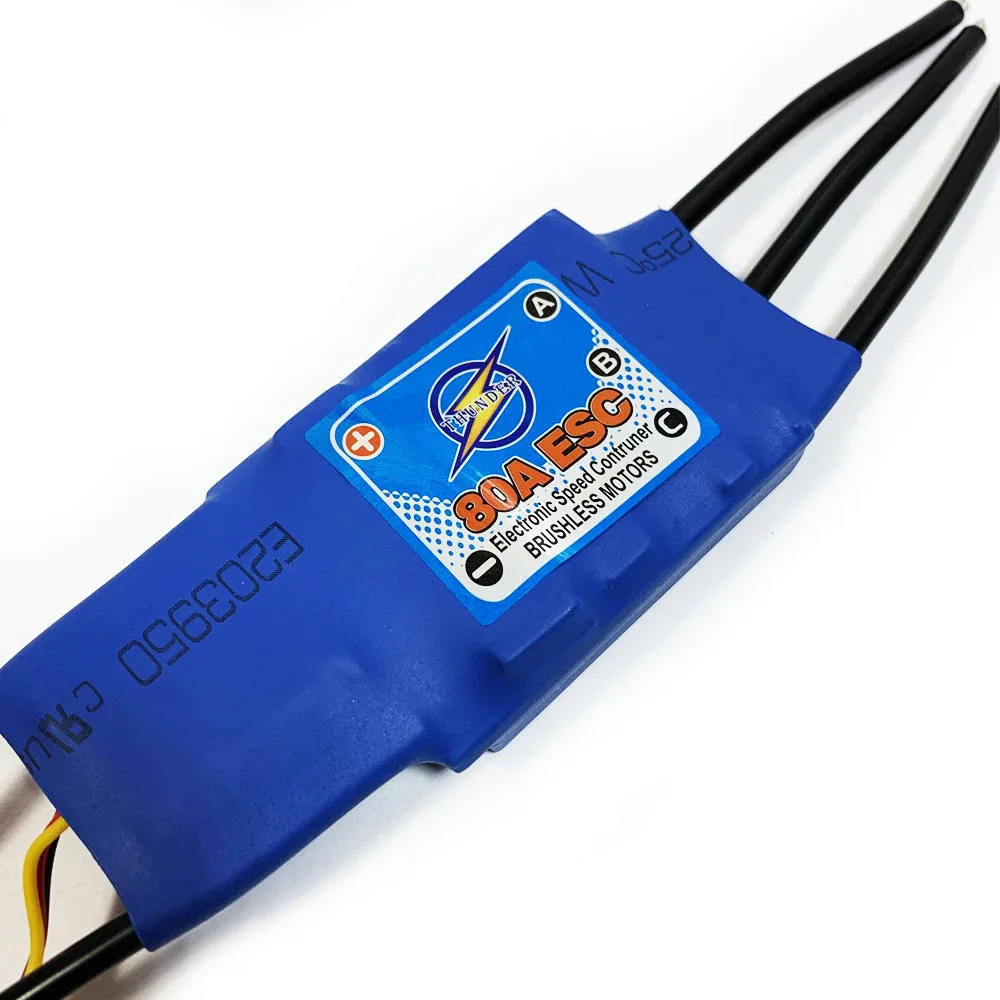 

RC airplane 3A / 5V BEC 80A speed controller ESC Brushless outrunner Motor Speed Controller For RC Airplane - 80A