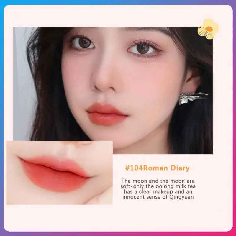 

6 Colors Matte Lipstick Velvet Lip Glaze Color Charm Lasting Non-fading Lip Make Up Lip Glaze Lipsticks Matte Lipstick For Lip