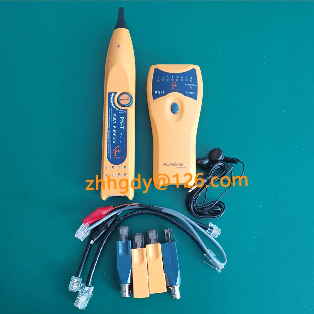 Puneng PN-T Telephone Wire Tracker Finder Telephone Cable Detector Ethernet LAN Network Cable Tester Line Finder Gadget