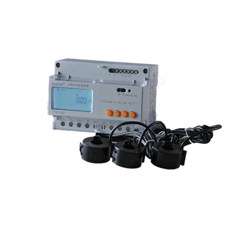

Acrel ADL3000-E/CT three phase four wire inverter energy meter