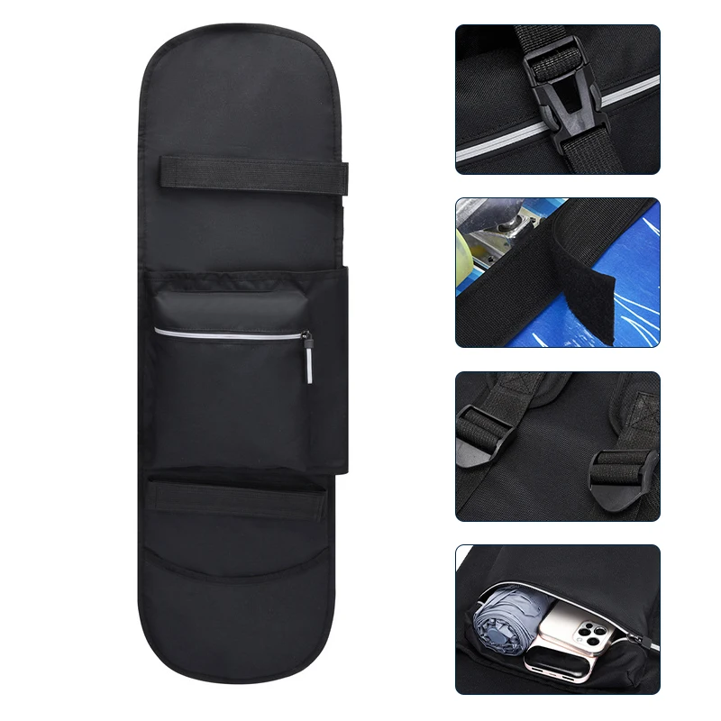 Double Rocker Skateboard Bag Land Surfboard Shoulder Backpack Outdoor Sport Longboard Protective Storage Bags Skate Accessories