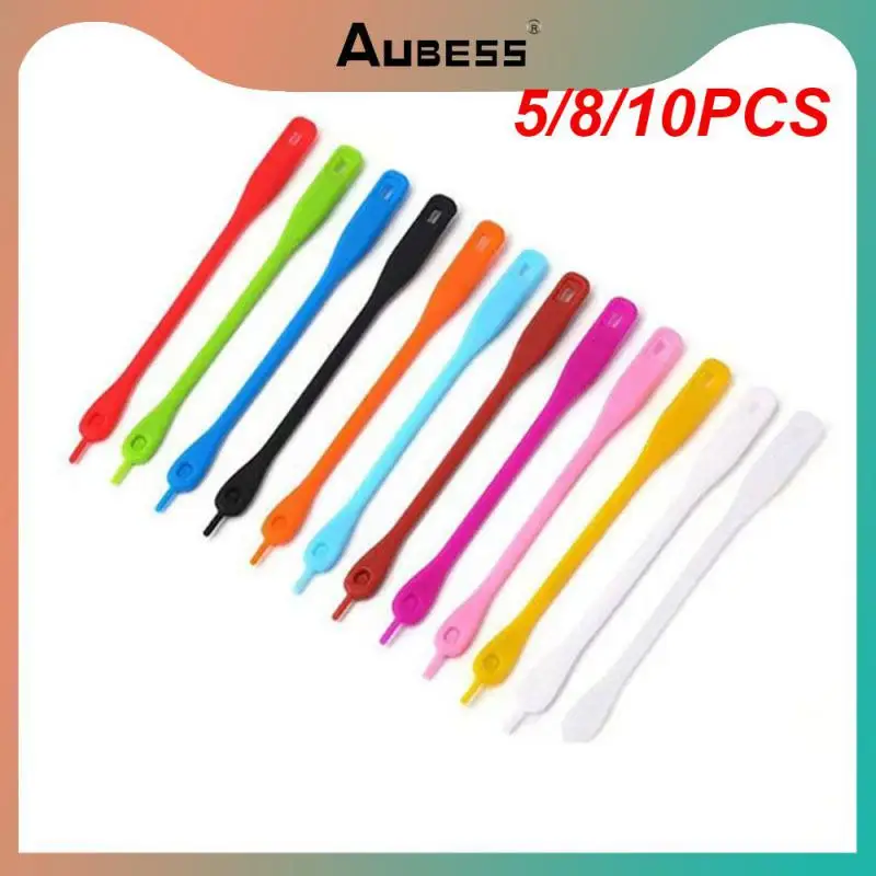 

5/8/10PCS 12 Pieces Wine Stick Party Identifier Glass Cup Logo Food Grade Silicone Bar Accessories Wine Glass Pendant