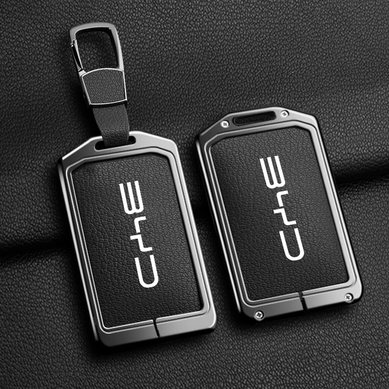 Кожаный чехол из цинкового сплава для автомобильного NFC-карты дистанционного