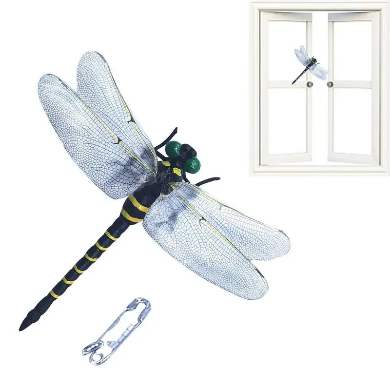 

Dragonfly Model Realistic Mini Figure Art Vivid Simulation Animal Model Simulated Dragonfly Ornaments Toys For Garden Farm