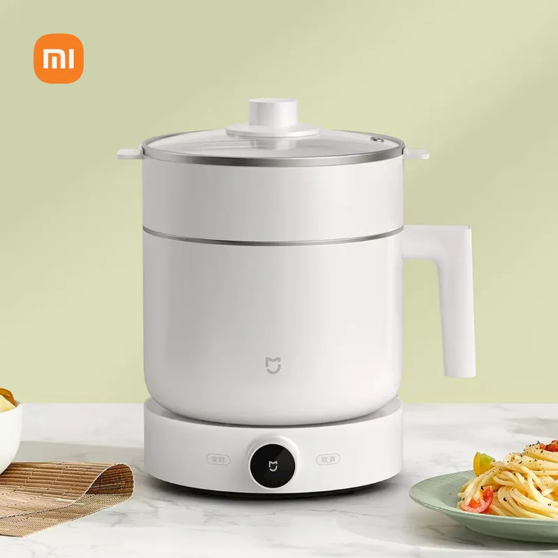 

Xiaomi Youpin Multi Electric Cooking Pot Mijia Intelligent Small White Pot 1.5L Steaming And Boiling Integrated