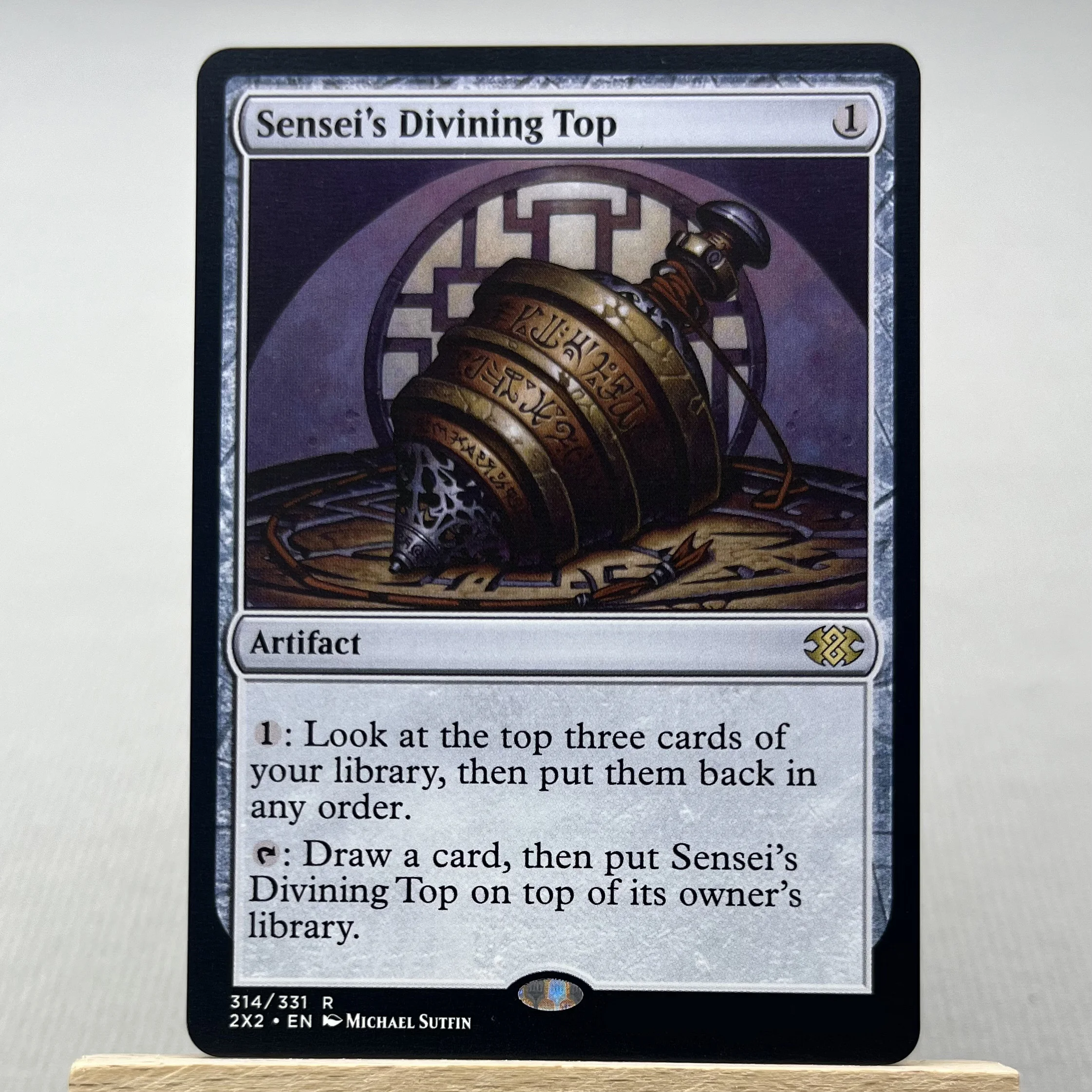Фото 2X2 HOLO9-I02 Карты Tcg German Magical Consecrated Sphinx the Emrakul, the Aeons Torn Smothering Tithe gather №3