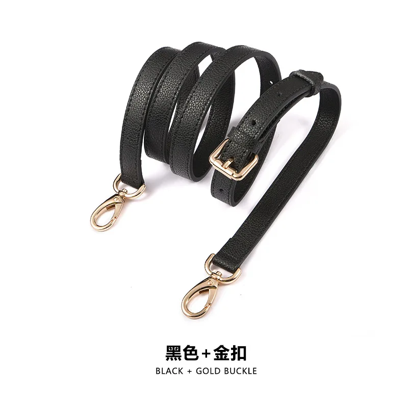 Регулируемый ремень для сумки из зернистой телячьей кожи переноски через плечо