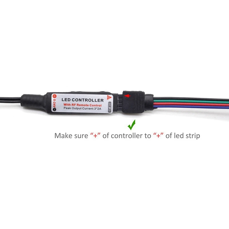 Беспроводной контроллер SATA RGB для ПК 2 шт. RF17 клавиши 12 В постоянного тока