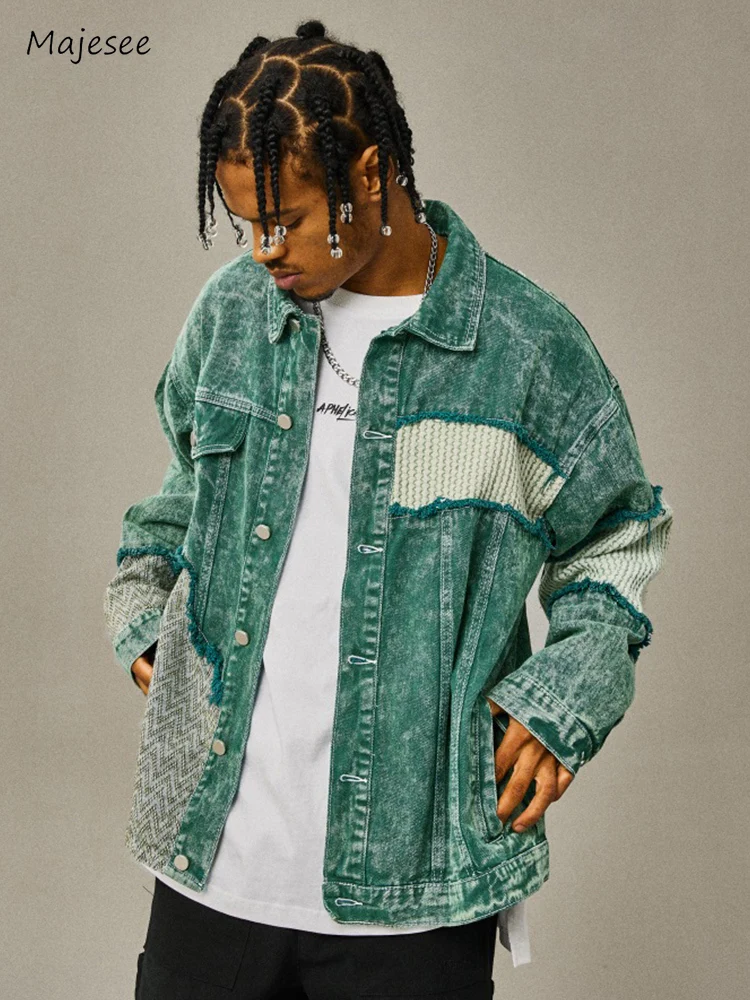 Винтажные мужские джинсовые куртки