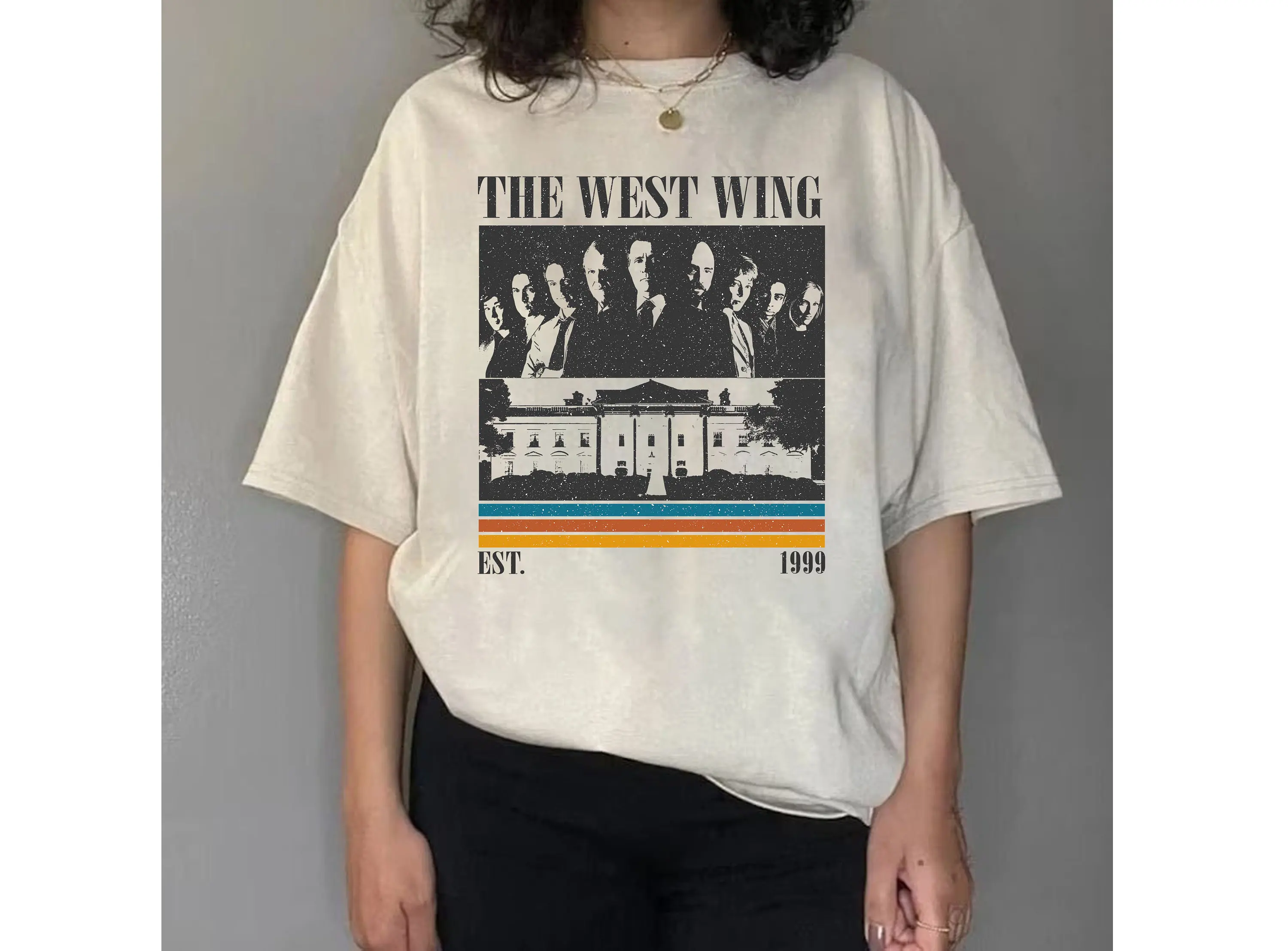 The West Wing T Shirt Винтаж классическое кино