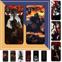 bandai anime naruto itachi phone case for redmi note 8 7 9 4 6 pro max t x 5a 3 10 lite pro