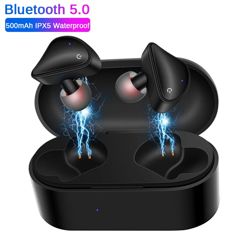 

TWS5.0 Bluetooth Earphones Mini Wireless In-Earphones 3D Stereo Sound Sports Earbuds Gaming Headsetheadphoneswith microphone 014