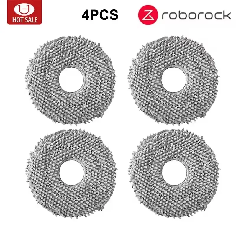 

Оригинальные тряпки для швабры из микрофибры Roborock для Qrevo, Master, MaxV, Qrevo S, Qrevo Pro, Qrevo Slim, аксессуары, 4 шт. HA66