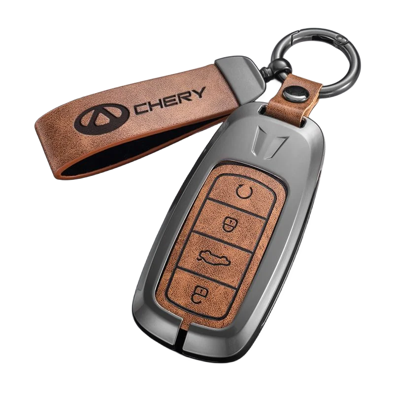

Корпус из цинкового сплава для автомобильного ключа, подходит для серии Chery Tiggo 8 Pro 8 plus Tiggo 7 Pro Max, защитный брелок