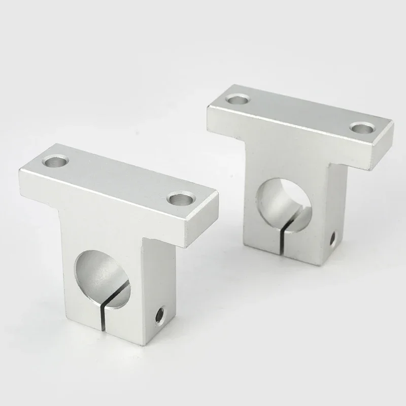 4 шт./лот SK10 8 мм линейный подшипник рельсовый вал Поддержка SK8 SK12 12 SK16 SK20 для XYZ стол