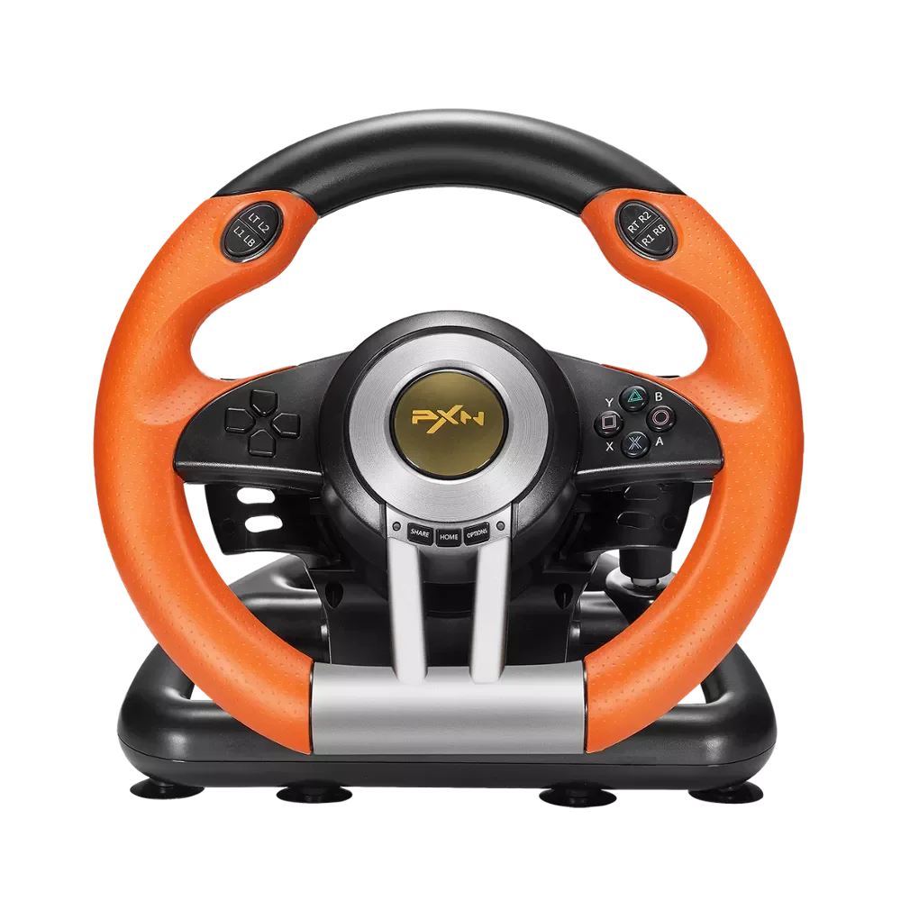 

Новинка 2023 игровое рулевое колесо 180 ° USB Вибрация Двойной Мотор Складной Педальный джойстик для ПК/XboxOne/NS /PS 3/4 консоли