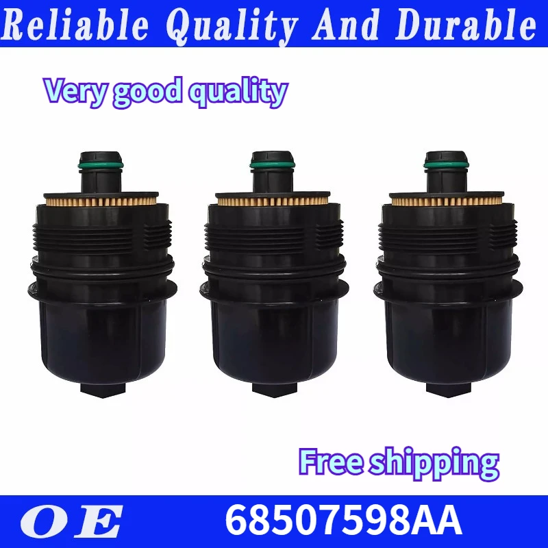 3X масляный фильтр двигателя 68507598AA для Jeep Ram 3.0L V6 Eco Diesel 1500 2020-22