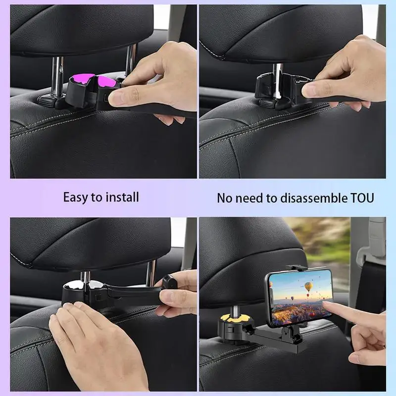 

Универсальный держатель для подголовника сиденья автомобиля