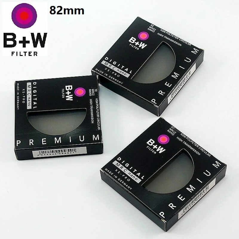 

B+W CPL 82mm KSM Digital XS-PRO MRC Nano Haze Filter Polarizer/Polarizing CIR-PL Multicoat Protective For Camera Lens