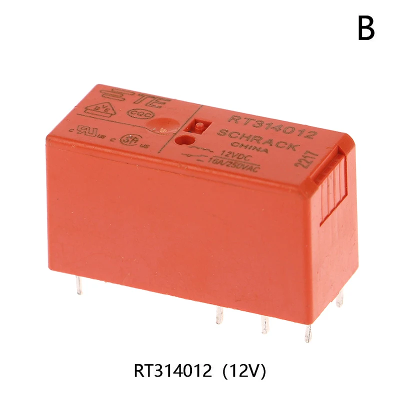 

1 шт. реле RT314005 RT314012 RT314024 RT314048 16A250VAC 8PIN 5В 12В 24В 48В реле мощности