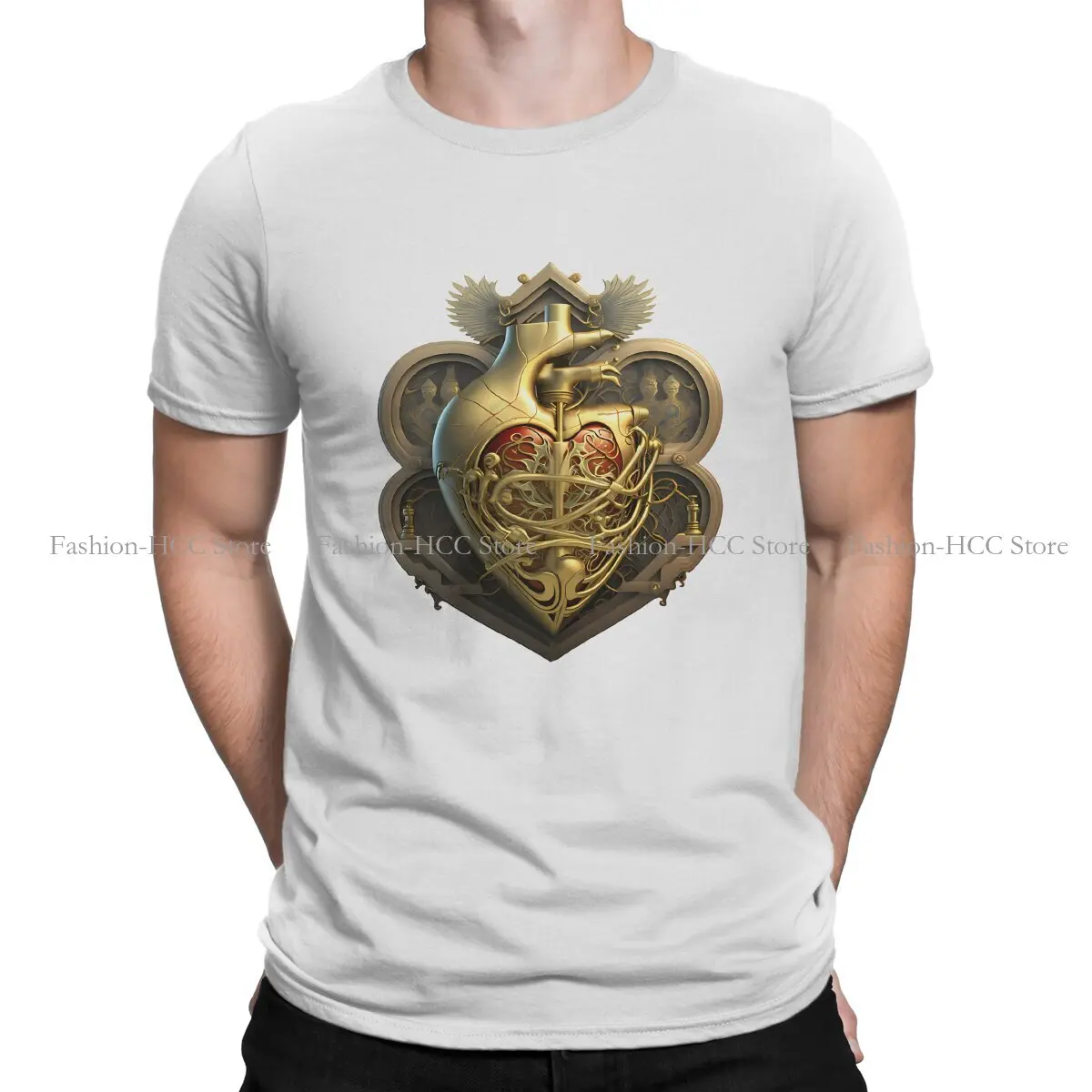 

Golden Royal Unique TShirt Atomic Heart Robot Twins USSR Russia Russian FPS Game Top Quality Creative Gift Idea T Shirt