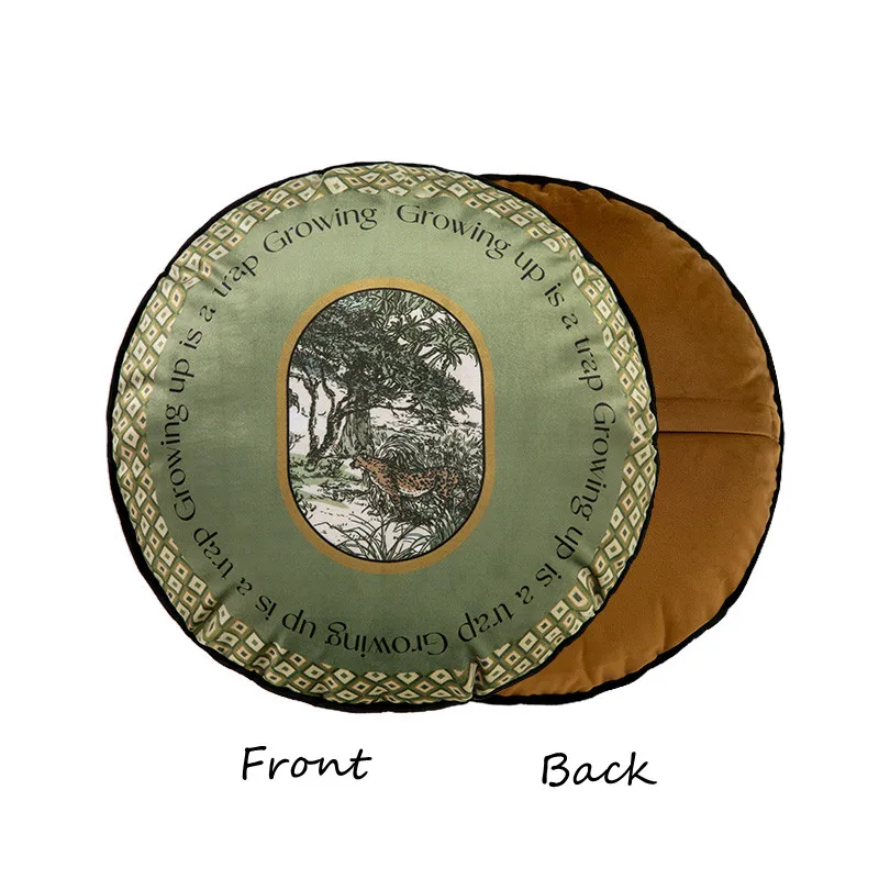 

Чехол для подушки Formaso Green Jungle Wild Life