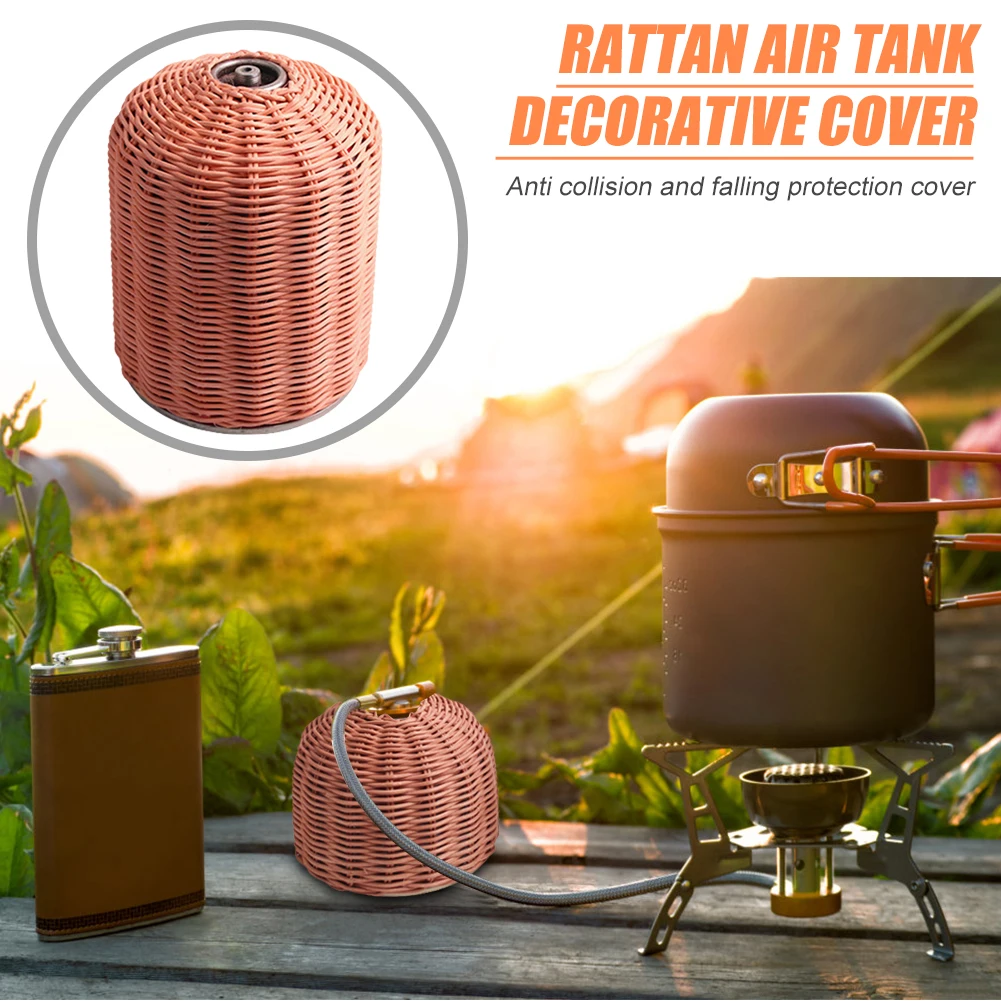 

Outdoor Camping 450/230g Gas Canister Protective Cover Fuel Cylinder Storage Bag Durable Canister Cover Storage Bag