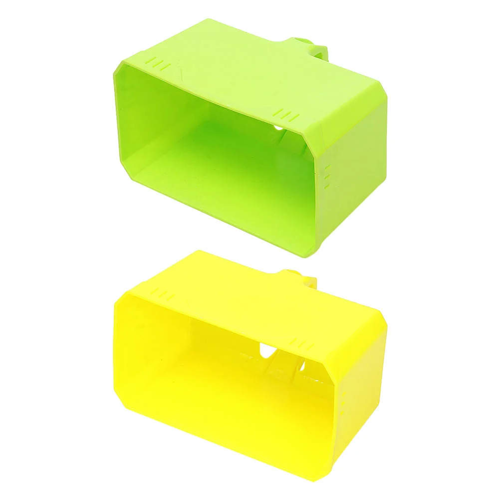 

2 Pcs Playing Sand Brick Model Child Kids Sports Toys Block Shaper Plastic Outdoor Winter