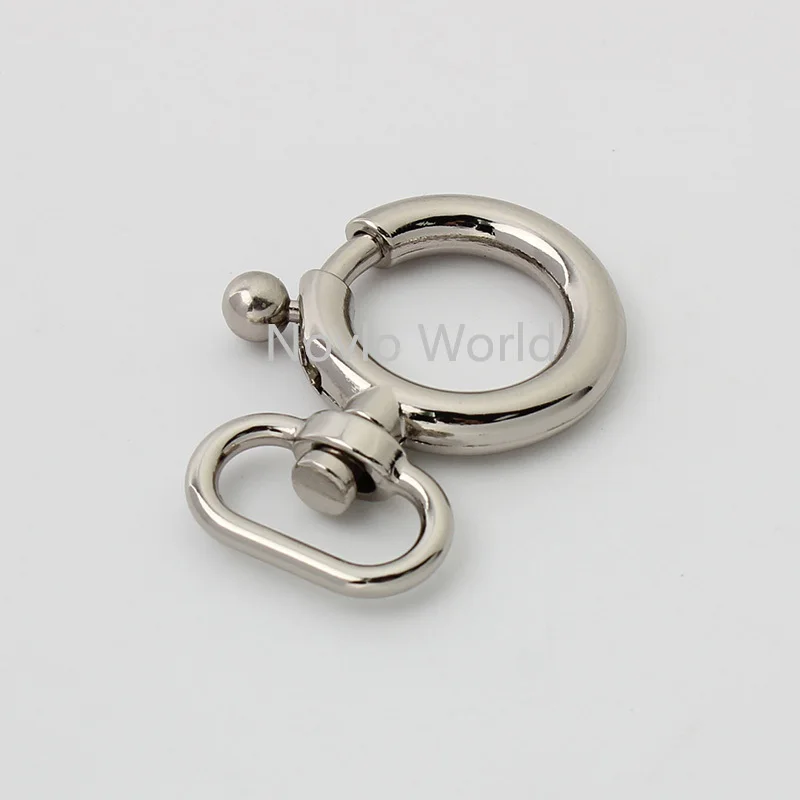 Металлический зажим для поводка собаки серебристый триггер тона верхнего конца