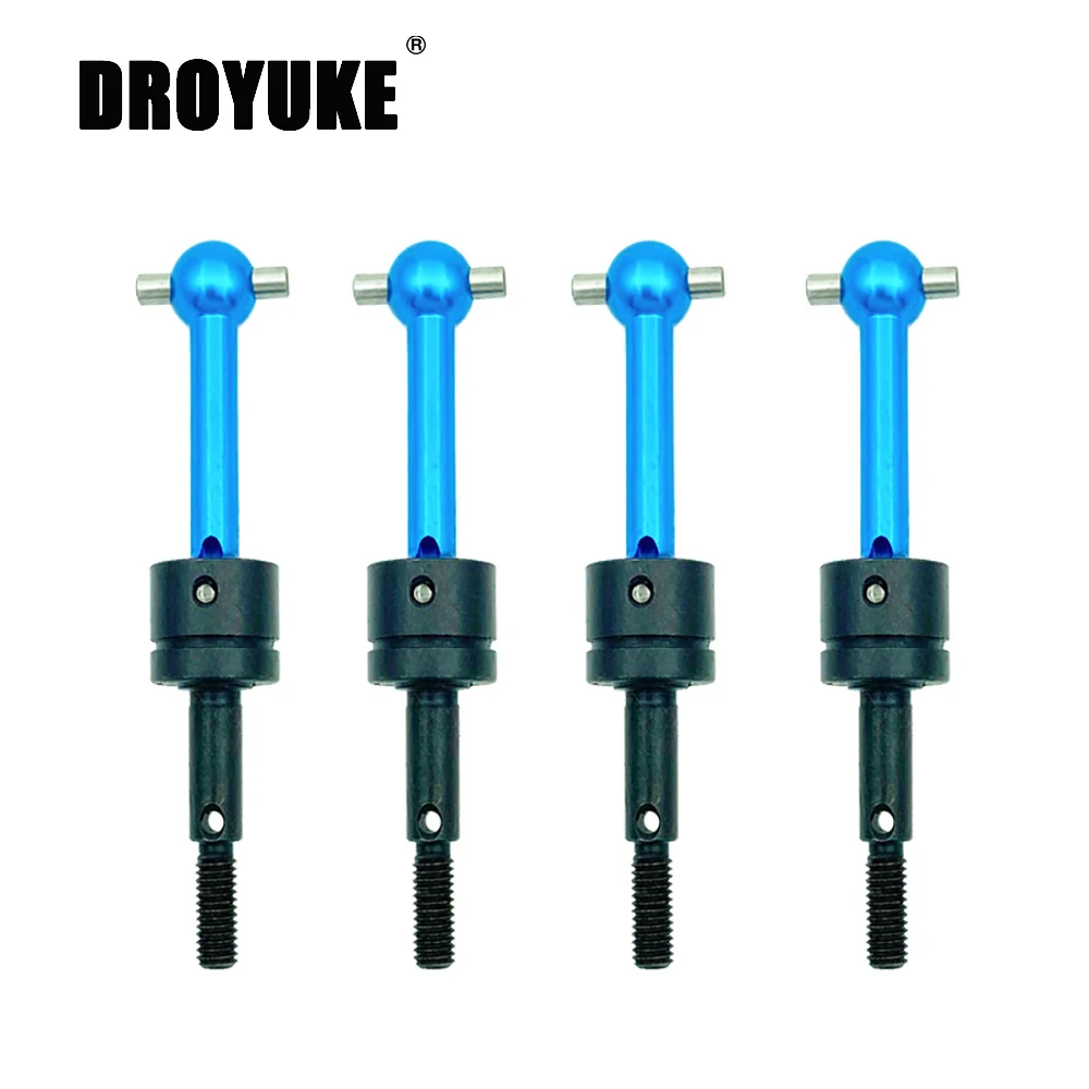 

4Pcs Metal Universal Drive Shaft CVD 53792 for Tamiya TT-01 TT01 TT-02 TT02 TA04 1/10 RC Car Upgrade Parts