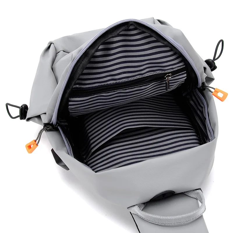 New men's Chest Package Han Edition Of Cool One Shoulder Inclined bag multi-functional Leisure Chest Package