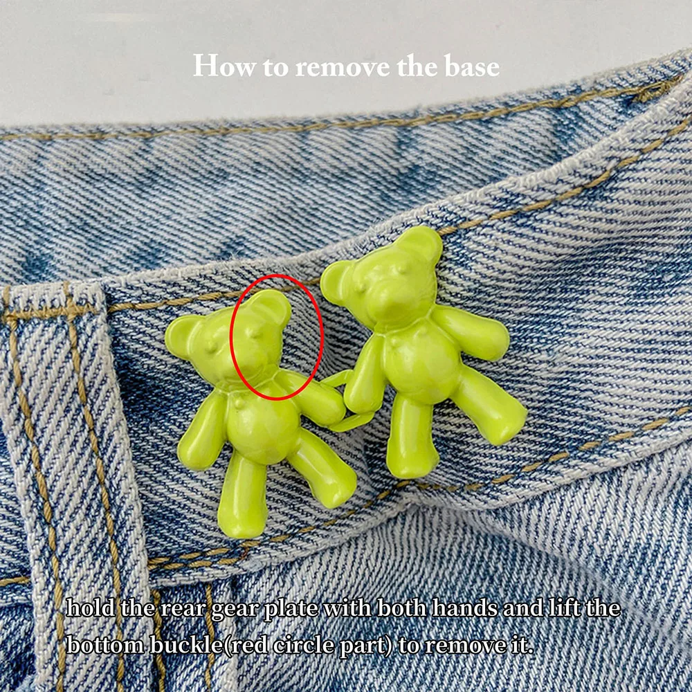 1 пара женские регулируемые джинсовые булавки для джинсов