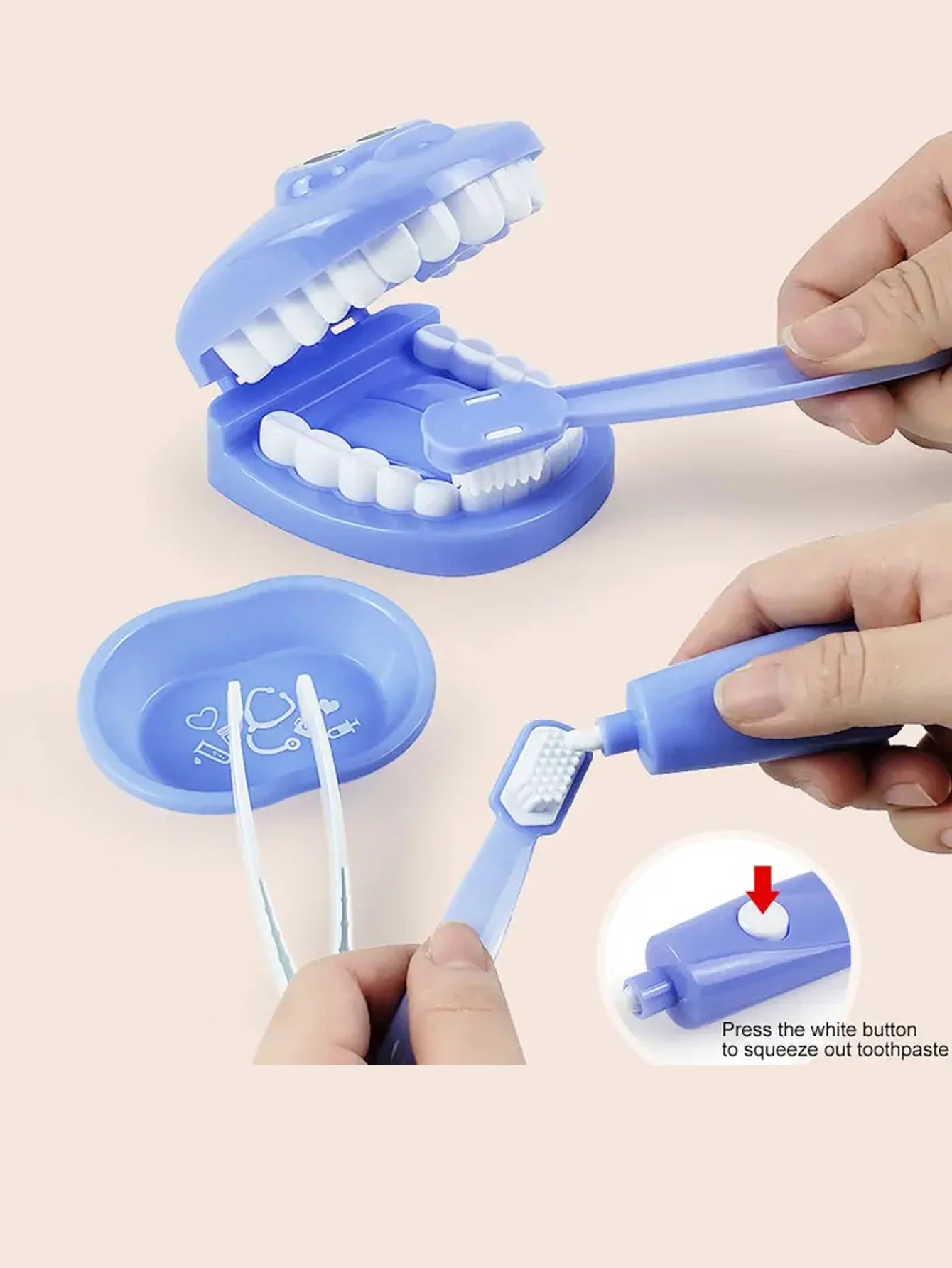 Набор детских игрушек Монтессори интерактивная стоматологическая модель для