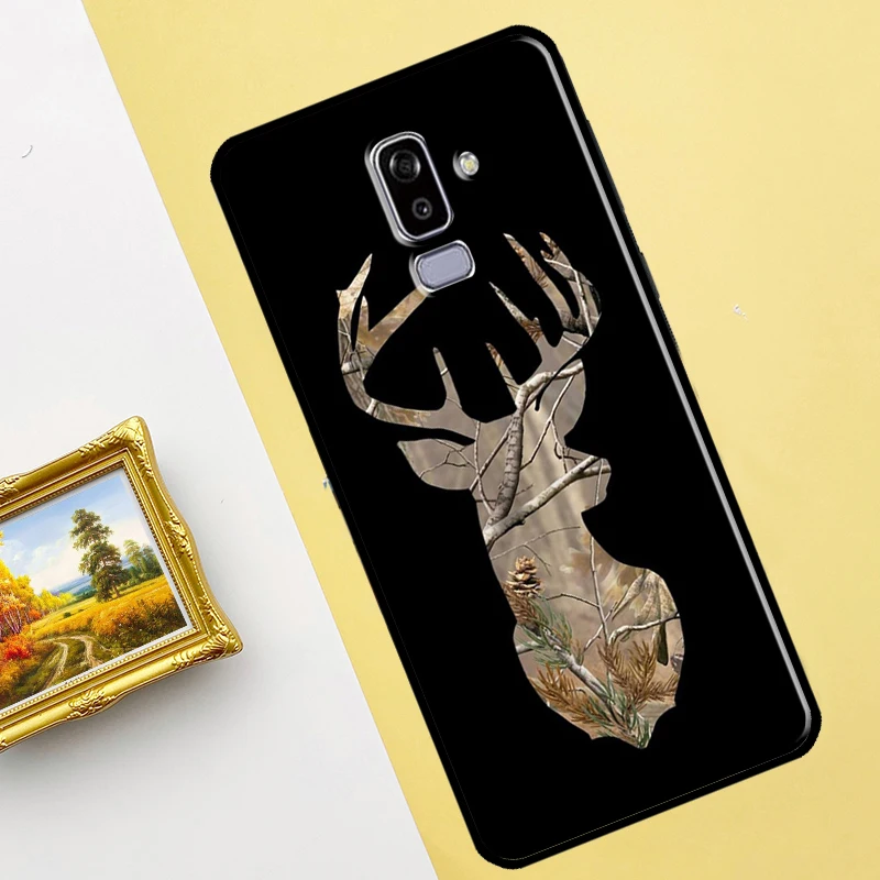 Охотничий камуфляжный чехол с рисунком для Samsung Galaxy A3 A5 2017 J1 J3 J7 J5 2016 A6 A8 A7 A9 J8 J4 J6 Plus