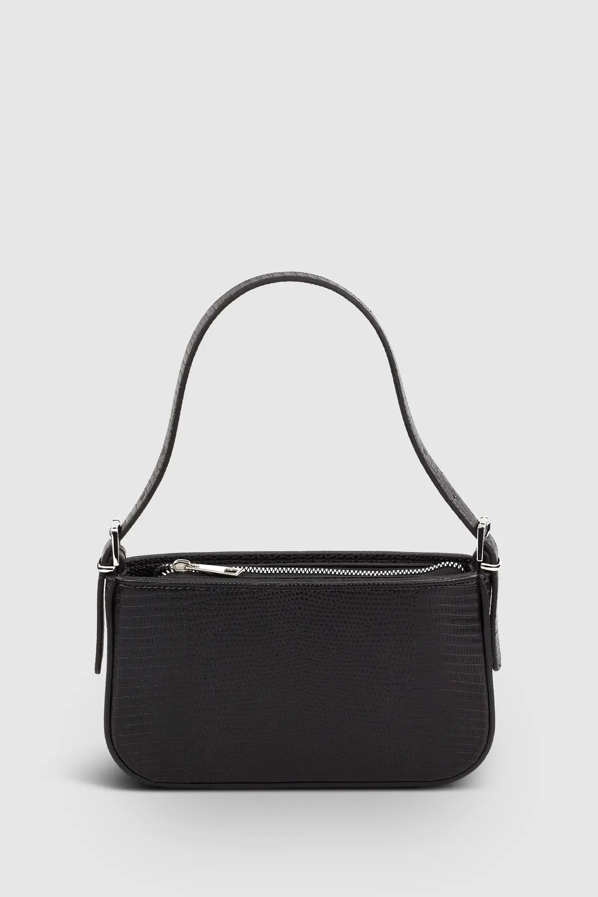 

Women buckle black bag 208