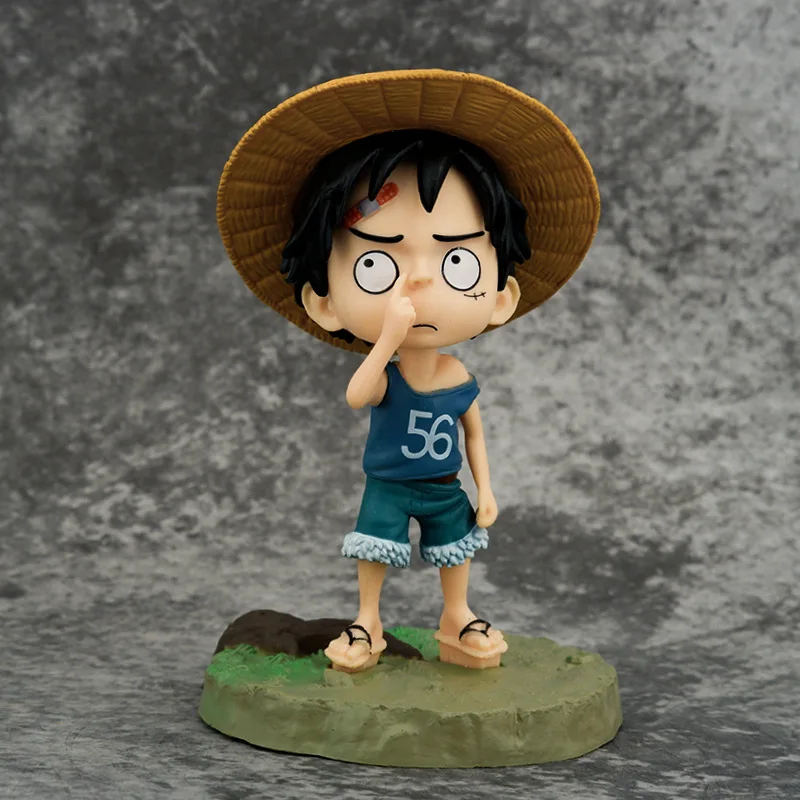 

Новый аниме Bandai, One Piece Q Edition, сбор носа, веселая Luffy, детские игрушки, коллекционный подарок