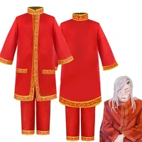 hajime kokonoi cosplay costume anime tokyo revengers red suits koko uniform outfit pants coat bonten festival party cosplay prop