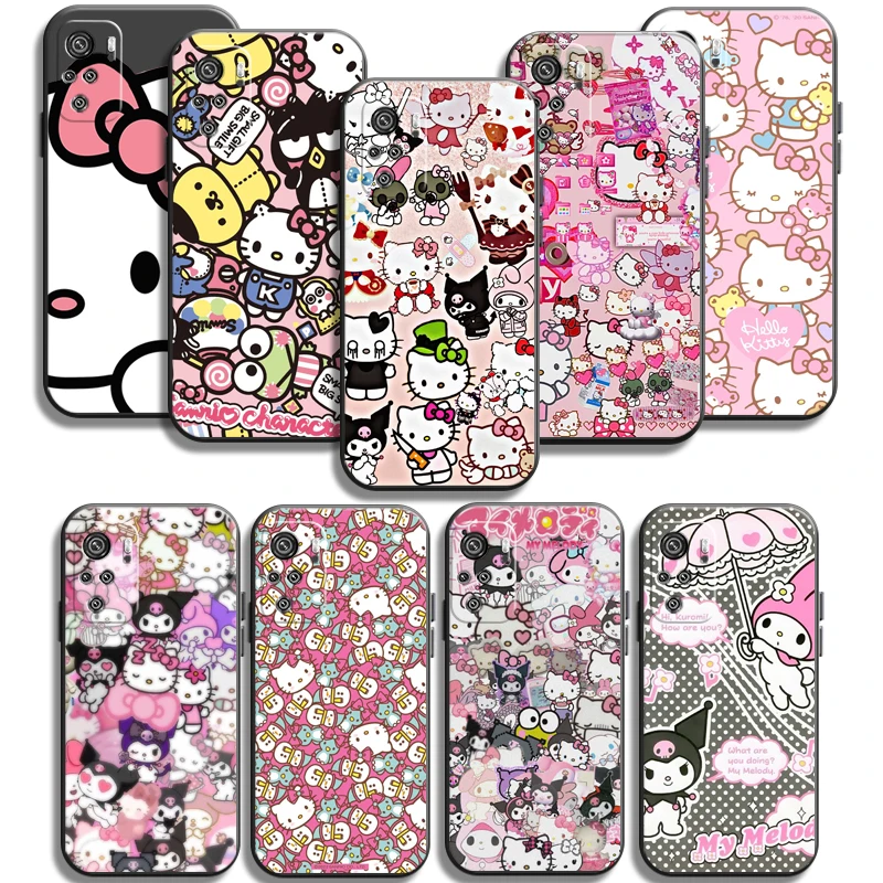 

Hello Kitty 2022 Phone Cases For Xiaomi Redmi 9AT 9 9T 9A 9C Redmi Note 9 9 Pro 9S 9 Pro 5G Carcasa Coque Soft TPU Funda
