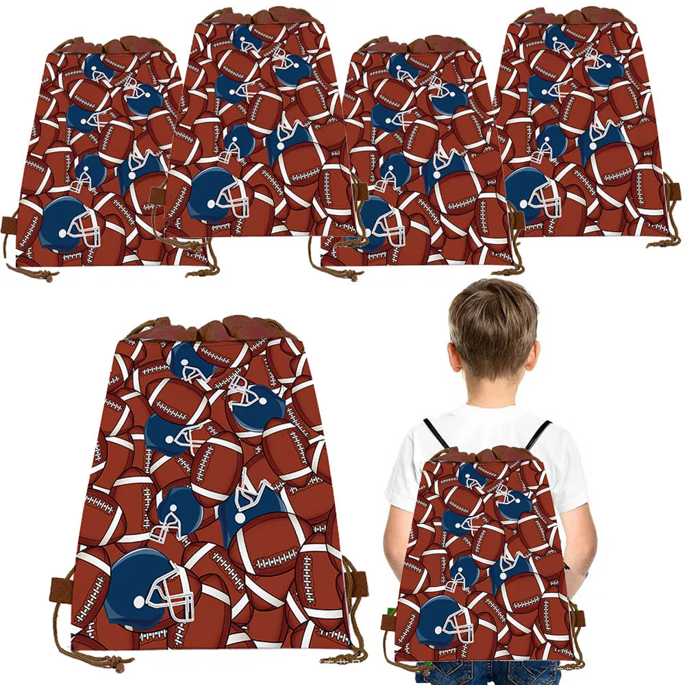 

10-50 шт., сумка на шнурке для регби-футбола