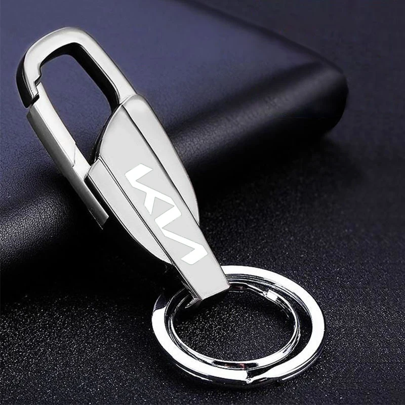 

Автомобильный брелок из цинкового сплава, индивидуальный брелок с эмблемой для Kia Sportage Ceed Picanto Rio ProCeed Niro Morning Stonic 5 3 4 K7 K5 K8