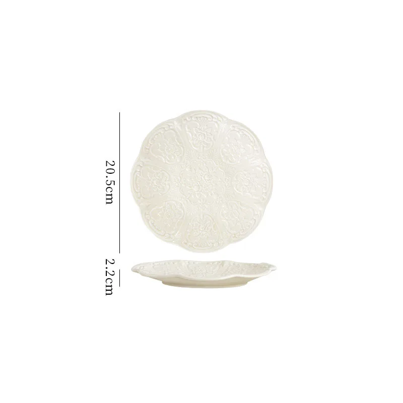 

Керамические тарелки в стиле барокко