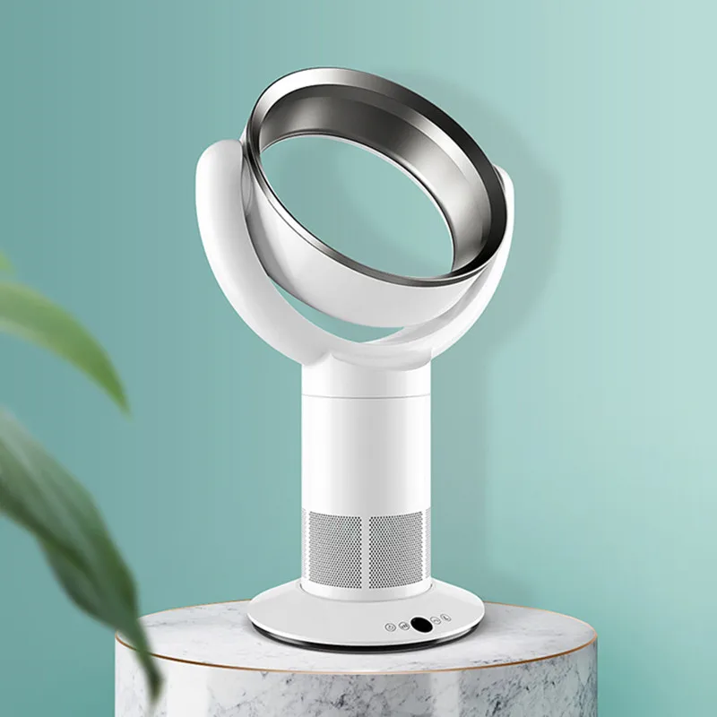 

Беслопастной бытовой бесшумный вентилятор с дистанционным управлением, вертикальный ручной вентилятор с вращающейся головкой, натуральный мягкий