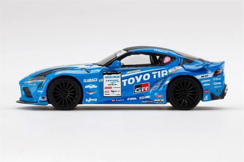 MINI GT 1:64 Toyota HKS GR Supra D1 GP 2020 #77 H.Matsuyama FAT FIVE гоночная модель автомобиля |