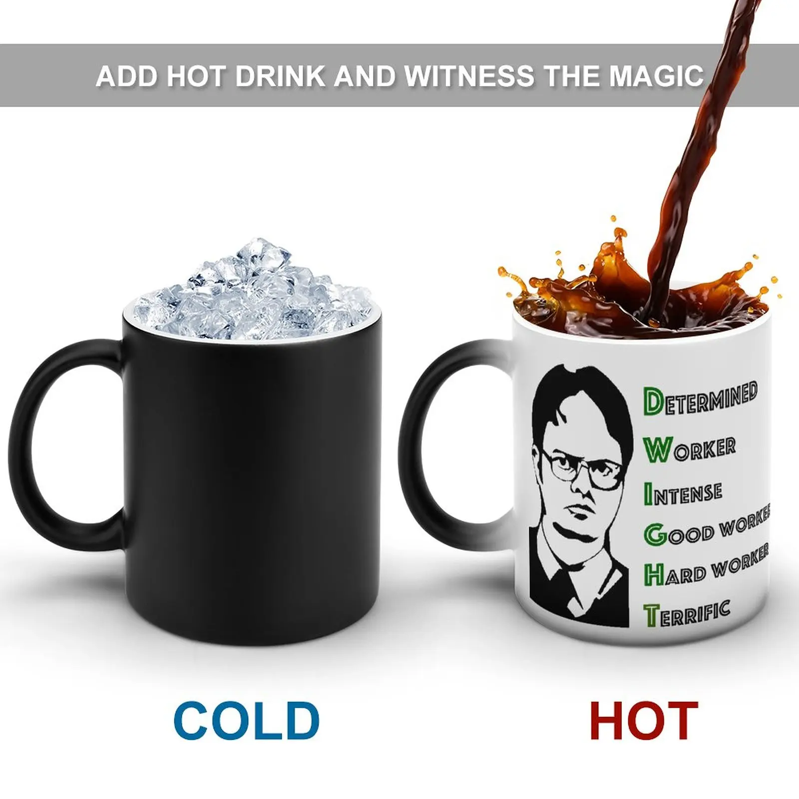 Кружка Dwight Schrute кружка для офиса Курта забавная Джим хэлперт симпатичная