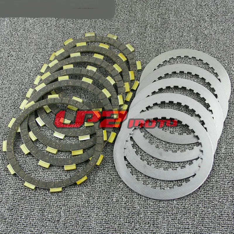 Диски сцепления диски для Suzuki DR500 81-83 DR600 85-89 GSX400 Inazuma LS650 Savage Boulevard S40 87-12 SP500 81 82 83 SP600F 85